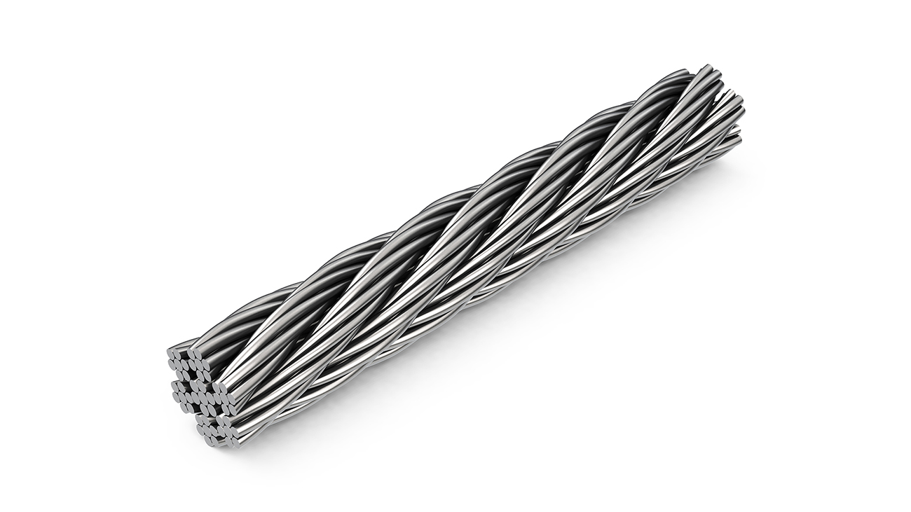 Galvanised Wire Rope 2mm dia (price per metre)