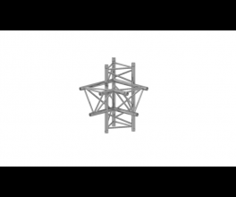 Prolyte Triangular 30 Series 4-way Corner, Right (Apex Down)