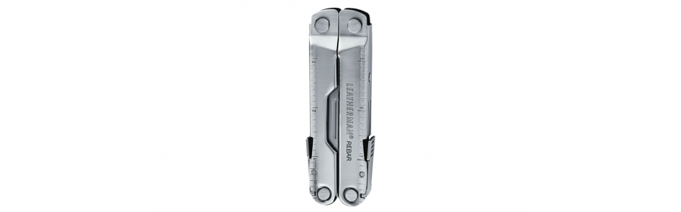 The Leatherman Rebar has all locking features meaning that every tool and knife on the body of the handle, with the exception of the plier head, will lock into place.