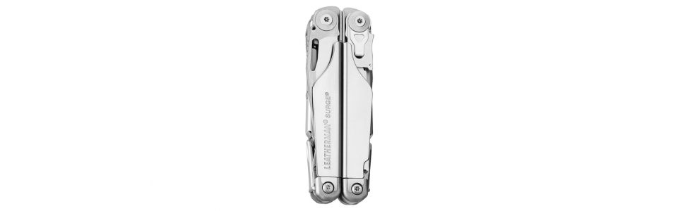 Every feature on the Leatherman Surge can be opened and operated with one hand. 