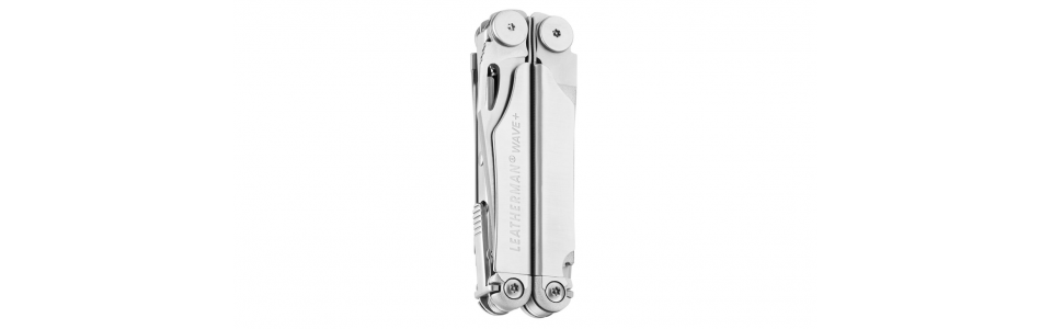 Every feature on the Leatherman Wave+ can be opened and operated with one hand. 