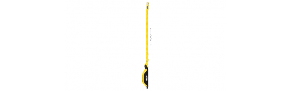 Petzl ABSORBICA-I 150cm single lanyard with integrated energy absorber