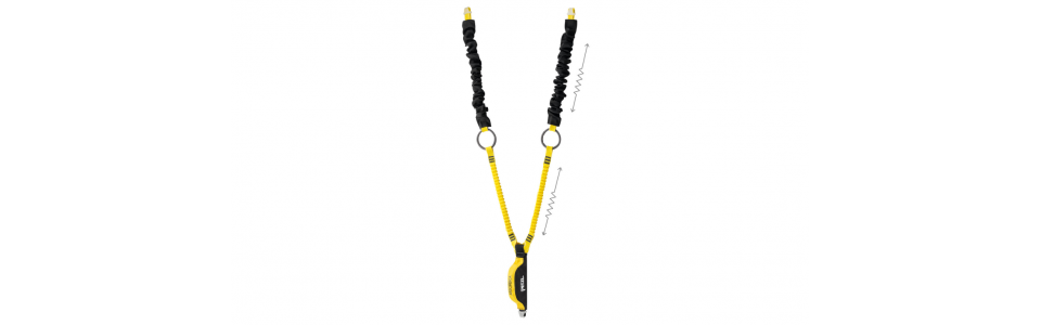 Petzl ABSORBICA-Y TIE-BACK available without connectors