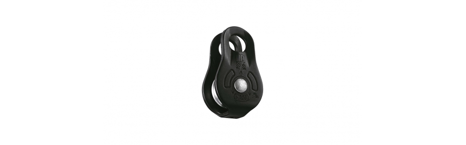 Petzl FIXE Pulley With Fixed Side Plates, Black